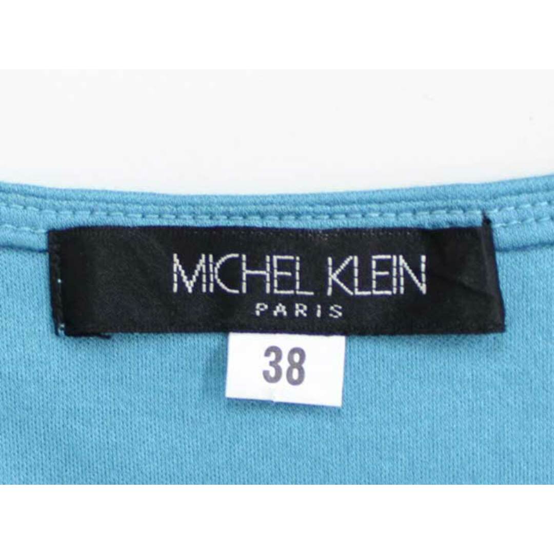 MICHEL KLEIN(ミッシェルクラン)の【夏物新入荷】■MICHEL KLEIN/ミッシェルクラン■カットソーチュニック ブルー/青 レディース 38【中古】夏 805042 レディースのトップス(チュニック)の商品写真