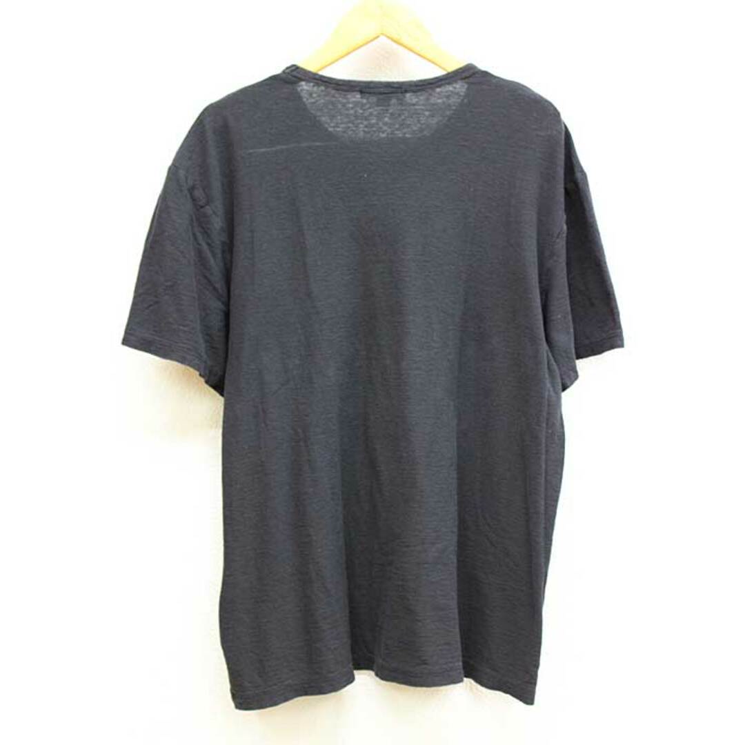 JAMES PERSE(ジェームスパース)の【夏物 新入荷】★JAMES PERSE/ジェームスパース★ポケット付カットソー/プルオーバー/クルーネック/シンプル/カジュアル/カットソー/Tシャツ 半袖 チャコールグレー/濃灰色 レディース 1【中古】夏 805042 レディースのトップス(Tシャツ(半袖/袖なし))の商品写真