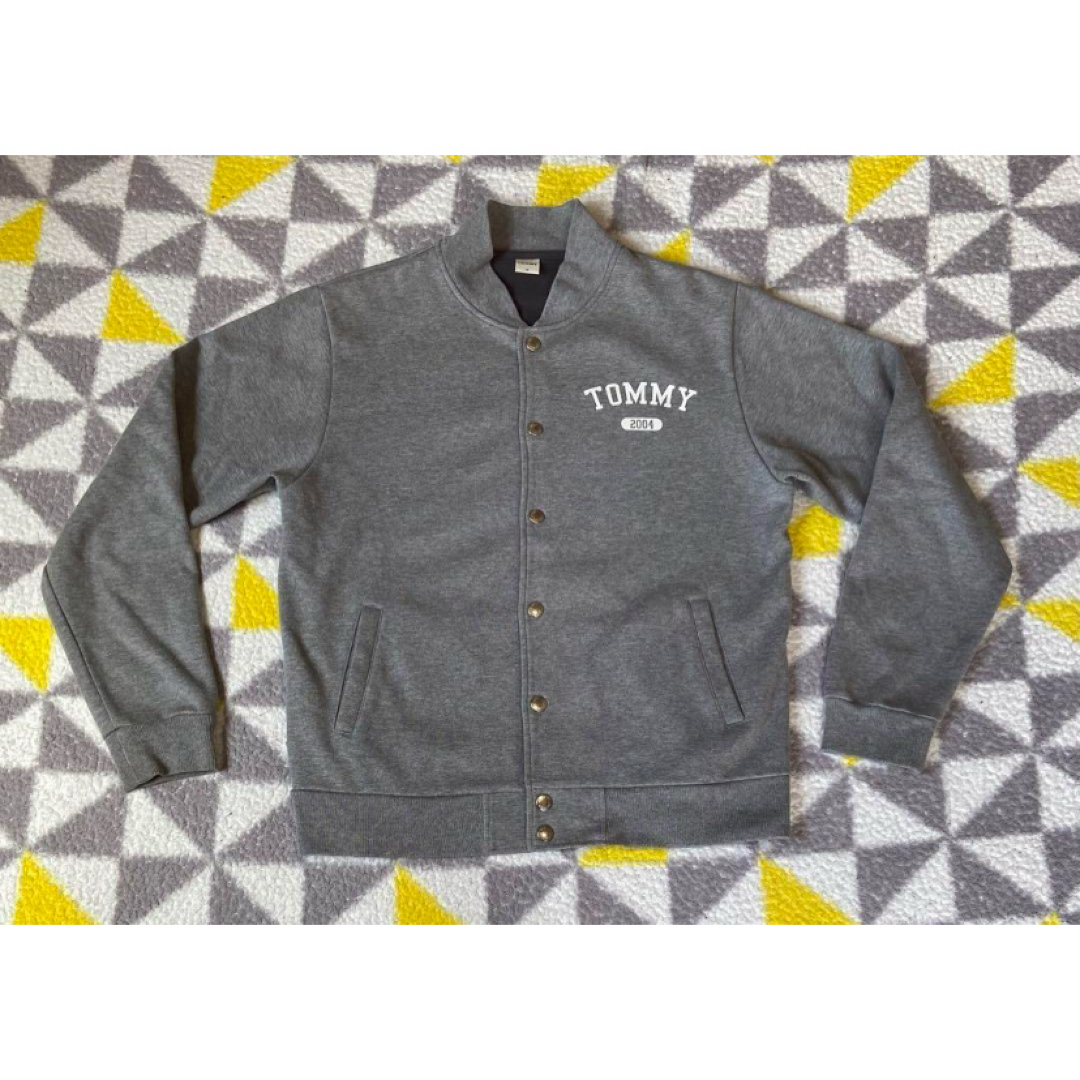 TOMMY(トミー)のトミー プレイボーイ コラボ スタジャン スウェット素材 トミーヒルフィガー メンズのジャケット/アウター(スタジャン)の商品写真