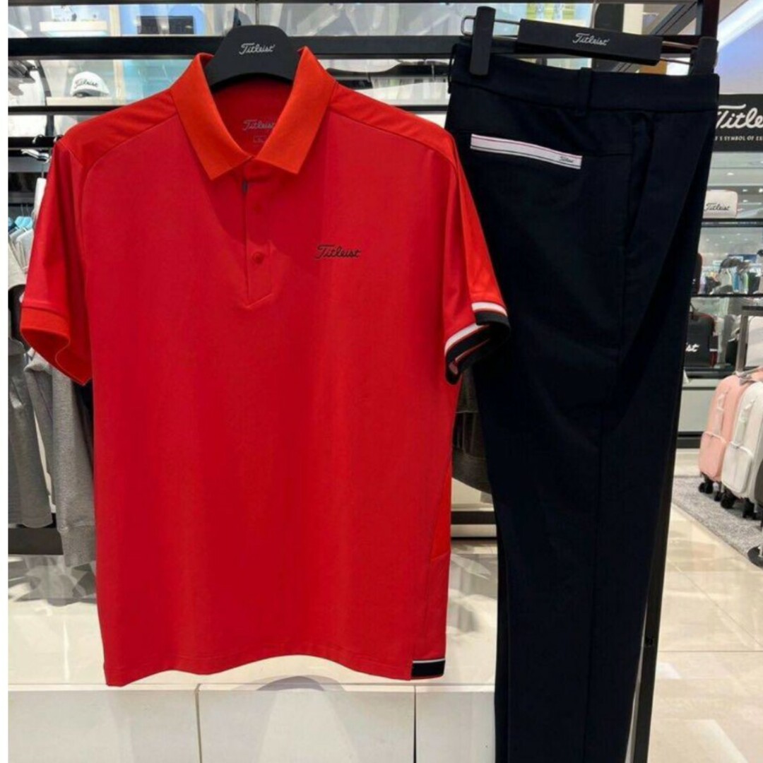 タイトリスト ゴルフ ウェア メンズ  トップス  ポロシャツ 半袖 スポーツ/アウトドアのゴルフ(ウエア)の商品写真