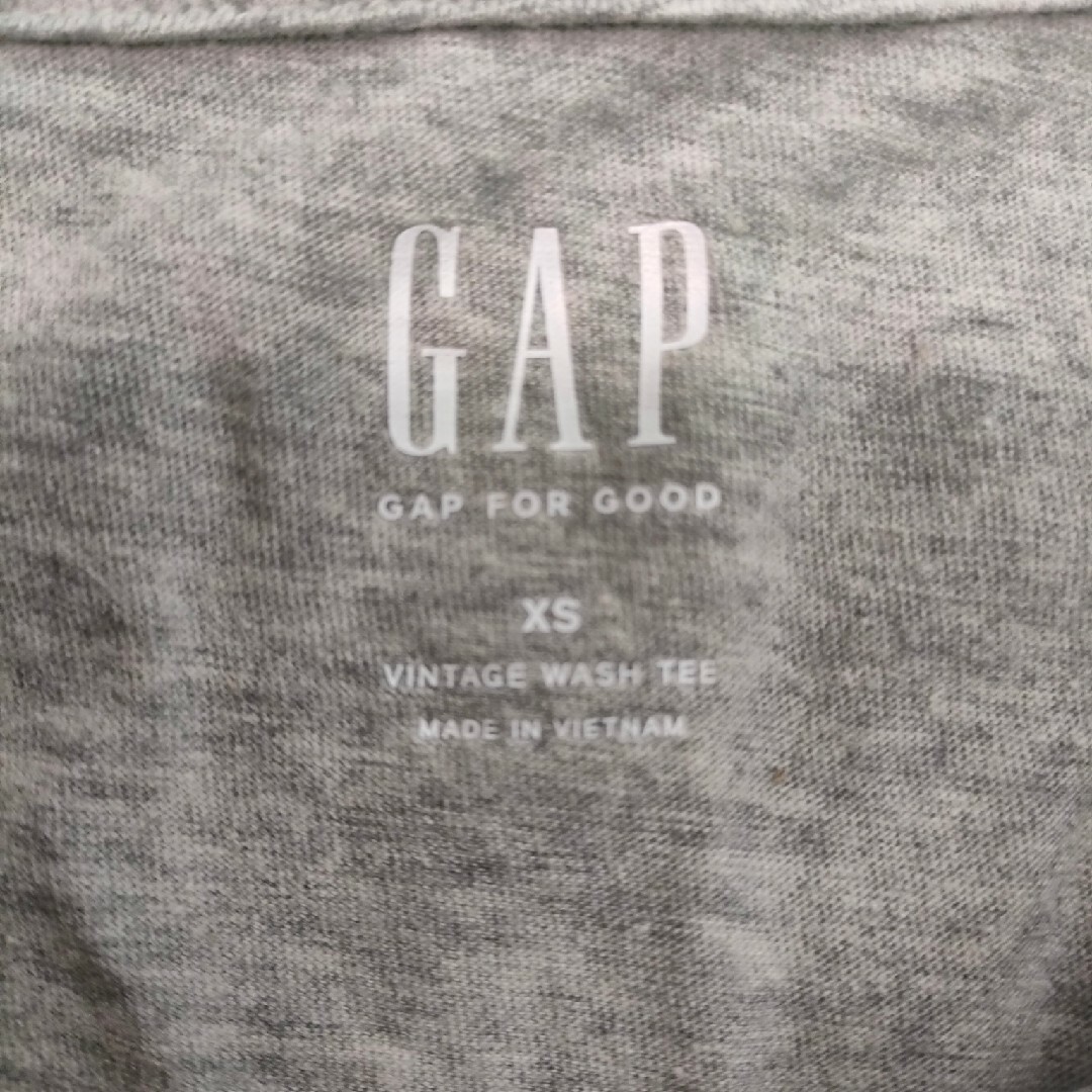 GAP(ギャップ)のGAP　カットソー　xs レディースのトップス(カットソー(半袖/袖なし))の商品写真