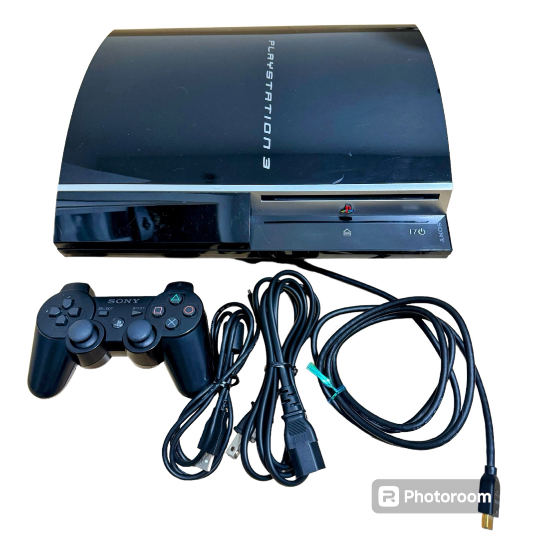 PlayStation3(プレイステーション3)のPS3 プレステ3  本体80GB(CECHL00)動作確認済み エンタメ/ホビーのゲームソフト/ゲーム機本体(家庭用ゲーム機本体)の商品写真