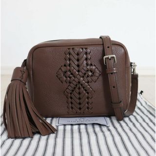 アニヤハインドマーチ(ANYA HINDMARCH)の美品 アニヤハインドマーチ ニーソン タッセル クロスボディ バッグ(ショルダーバッグ)