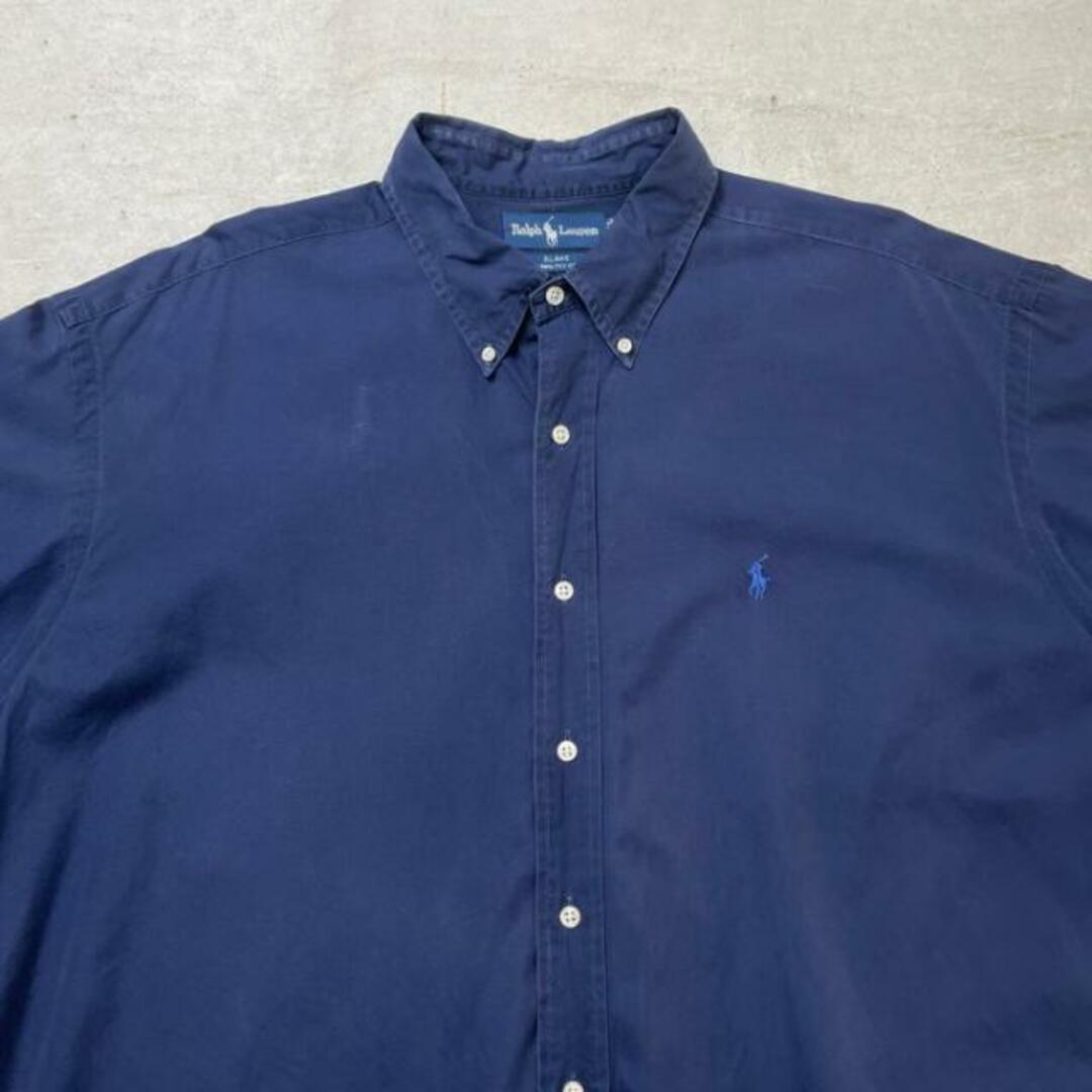 Ralph Lauren(ラルフローレン)の90年代 Ralph Lauren ラルフローレン BLAKE ボタンダウンシャツ TWO-PLY COTTON メンズ2XL メンズのトップス(シャツ)の商品写真