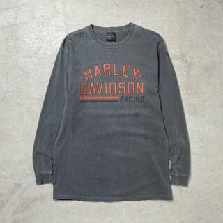 00年代 Harley-Davidson ハーレーダビッドソン ロングTシャツ ロンT メンズM(Tシャツ/カットソー(七分/長袖))