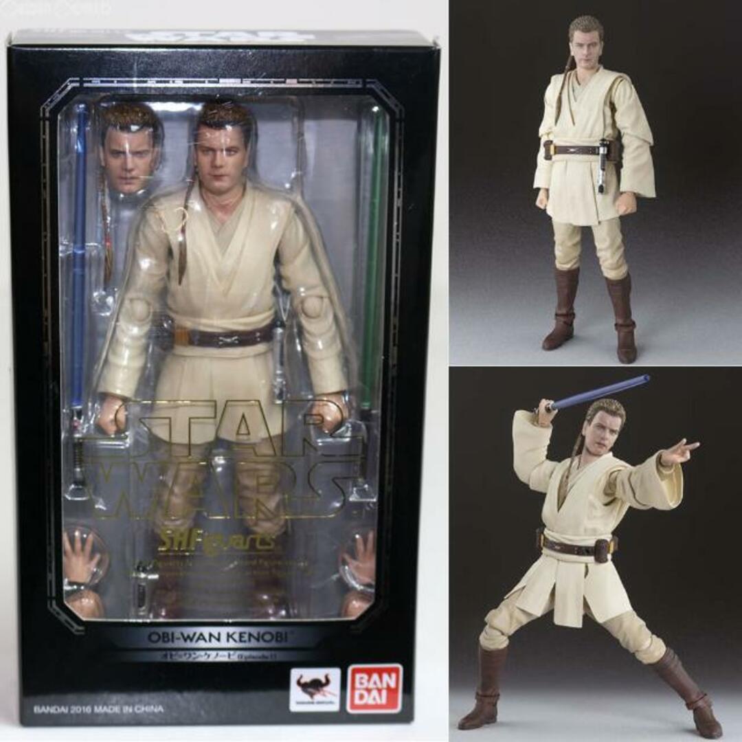 BANDAI(バンダイ)のS.H.Figuarts(フィギュアーツ) オビ=ワン・ケノービ(Episode I) STAR WARS(スター・ウォーズ) 完成品 可動フィギュア バンダイ エンタメ/ホビーのフィギュア(SF/ファンタジー/ホラー)の商品写真