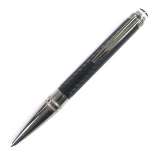 モンブラン(MONTBLANC)の極美品▼MONTBLANC モンブラン 111289 スターウォーカー エクストリーム ホワイトスター ボールペン ブラック シルバー 箱・ケース付き ドイツ製 メンズ 筆記確認済み(ペン/マーカー)