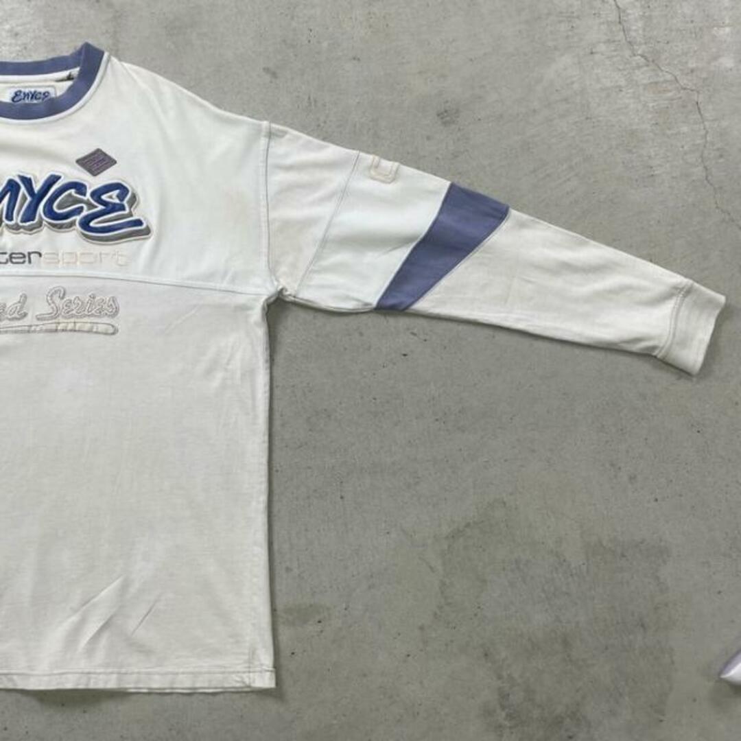 90年代 enyce 厚手 ロングTシャツ ロンT メンズ3XL相当 メンズのトップス(Tシャツ/カットソー(七分/長袖))の商品写真