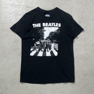 THE BEATLES ABBEY ROAD ビートルズ アビーロード バンドTシャツ バンT メンズM-L相当(Tシャツ/カットソー(半袖/袖なし))