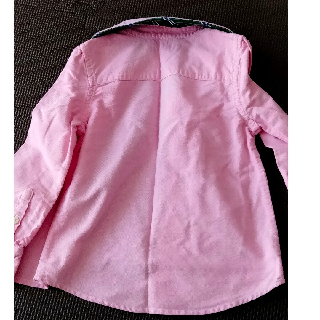 POLO RALPH LAUREN(ポロラルフローレン)のラルフローレン長袖シャツ100 キッズ/ベビー/マタニティのキッズ服女の子用(90cm~)(ブラウス)の商品写真