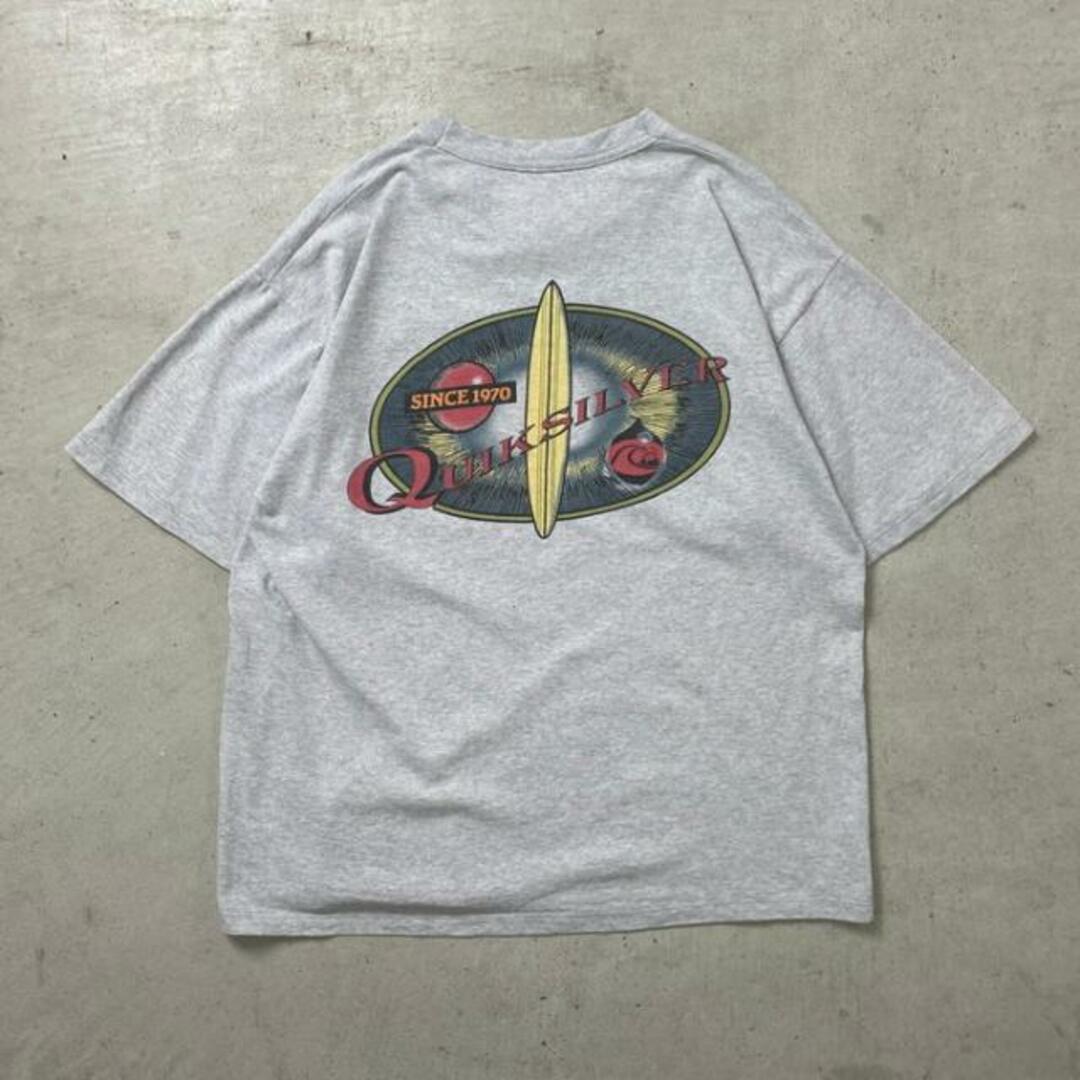 QUIKSILVER クイックシルバー サーフ プリントTシャツ メンズXL メンズのトップス(Tシャツ/カットソー(半袖/袖なし))の商品写真