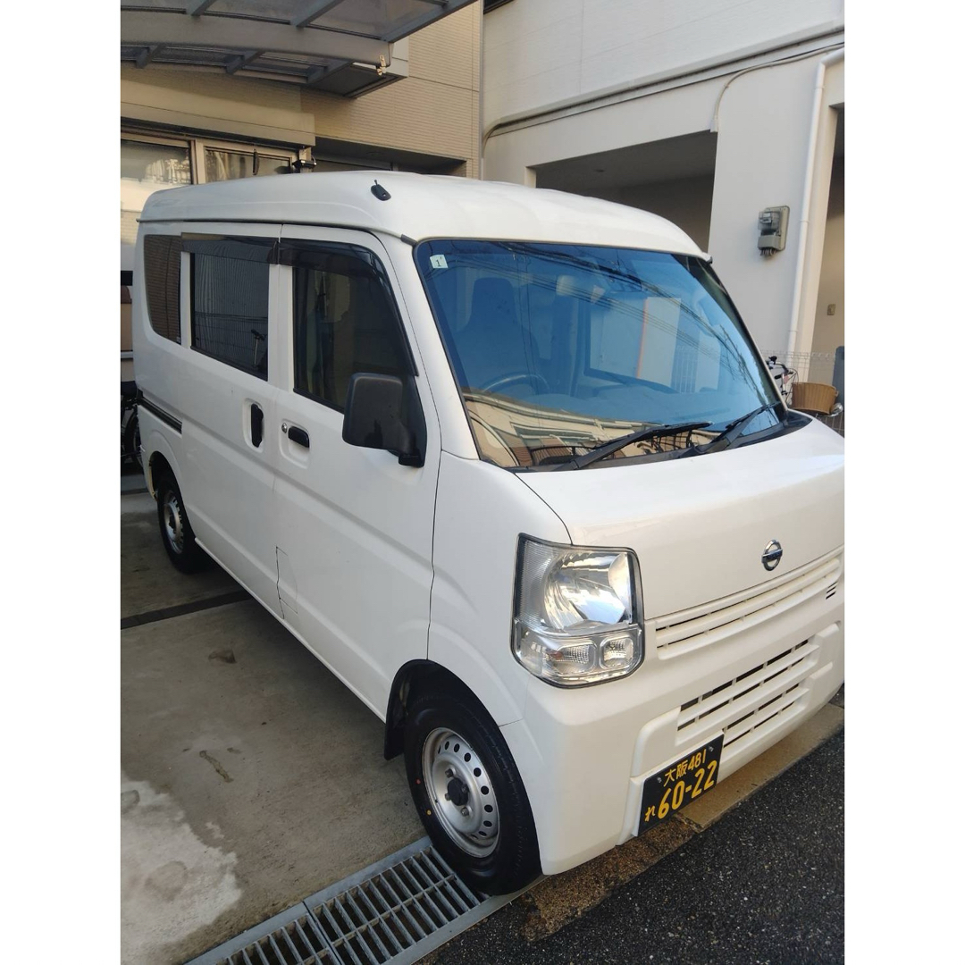 日産(ニッサン)の日産　NV100 クリッパー　660DX ハイルーフ　5AGS 白　ホワイト 自動車/バイクの自動車(車体)の商品写真