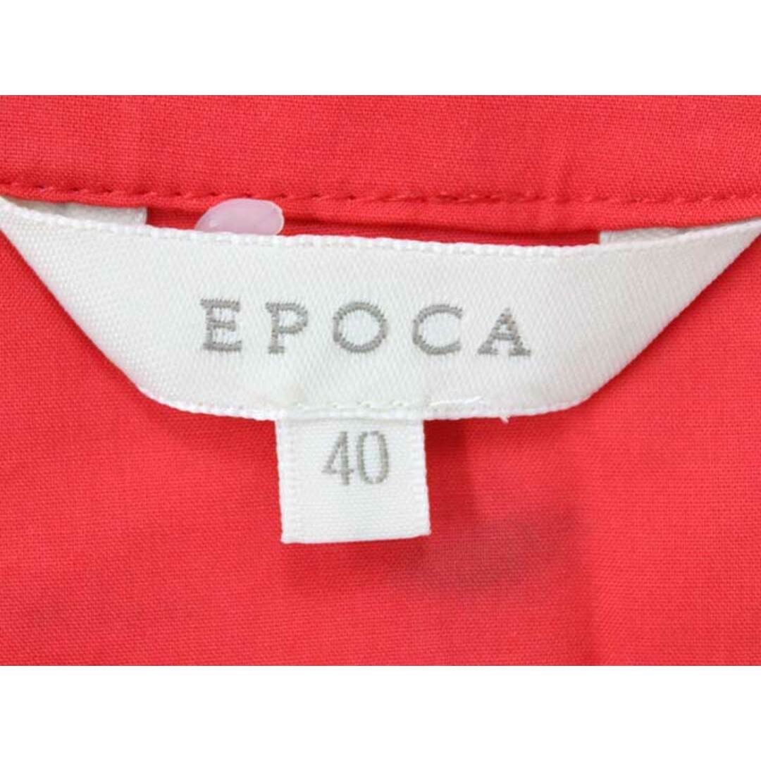 EPOCA(エポカ)の【夏物 新入荷】‡EPOCA/エポカ‡フリルスリーブブラウス レッド/赤 レディース  40【中古】夏 115042 レディースのトップス(シャツ/ブラウス(半袖/袖なし))の商品写真