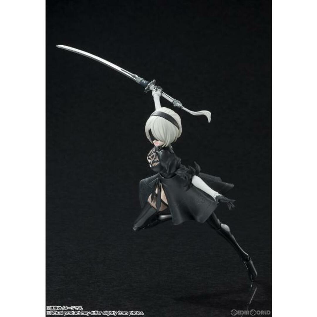 BANDAI(バンダイ)のS.H.Figuarts(フィギュアーツ) 2B NieR:Automata(ニーア オートマタ) 完成品 可動フィギュア バンダイスピリッツ エンタメ/ホビーのフィギュア(ゲームキャラクター)の商品写真