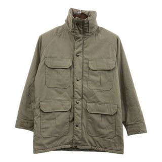 WOOLRICH - 90年代 USA製 WOOLRICH ウールリッチ 中綿 ジャケット ベージュ (レディース M) 中古 古着 Q6538