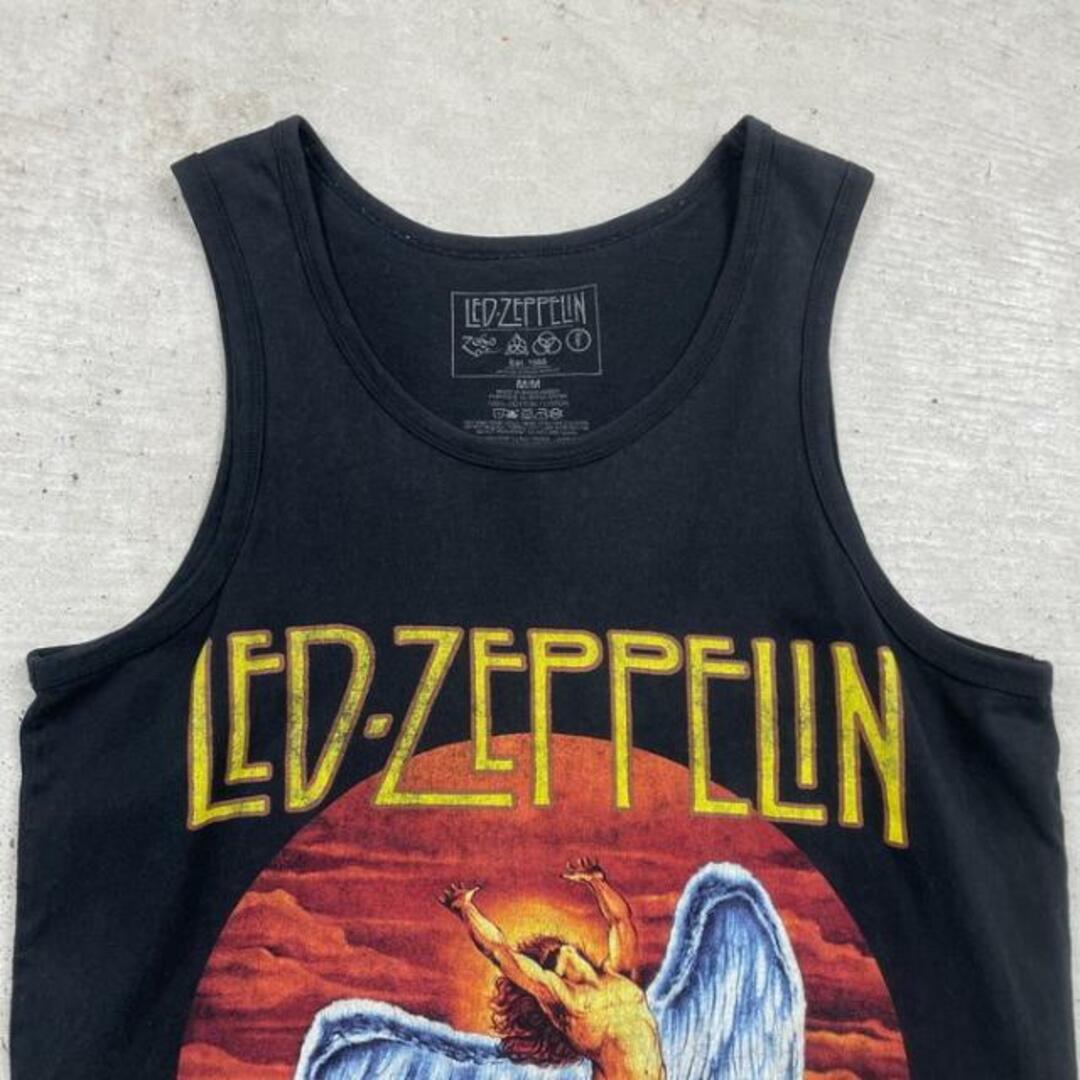 00年代 LED ZEPPELIN レッドツェッペリン U.S.TOUR 1975 リプリント タンクトップ バンドTシャツ バンT メンズM メンズのトップス(Tシャツ/カットソー(半袖/袖なし))の商品写真