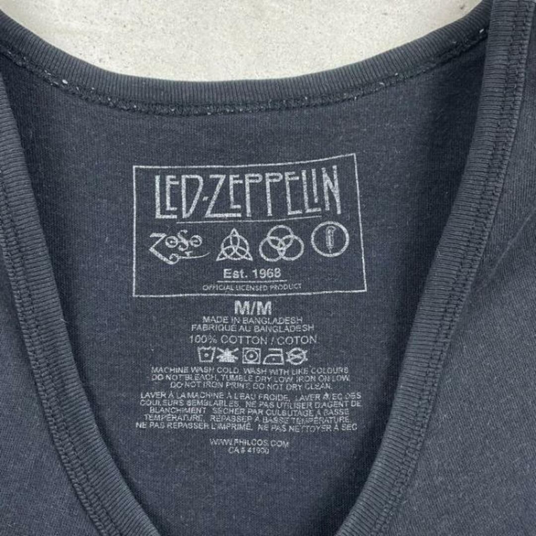 00年代 LED ZEPPELIN レッドツェッペリン U.S.TOUR 1975 リプリント タンクトップ バンドTシャツ バンT メンズM メンズのトップス(Tシャツ/カットソー(半袖/袖なし))の商品写真