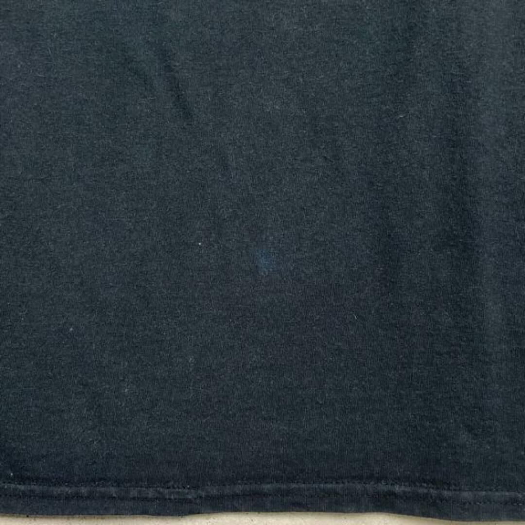 00年代 スカル モーターサイクル プリントTシャツ ドクロ ファイヤー メンズ2XL メンズのトップス(Tシャツ/カットソー(半袖/袖なし))の商品写真