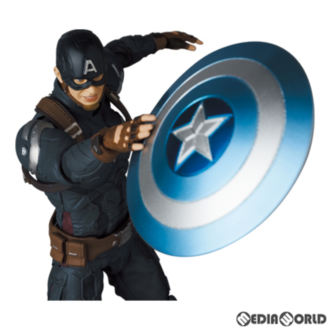 マフェックス No.202 MAFEX CAPTAIN AMERICA(Stealth Suit)(キャプテン・アメリカ ステルススーツ) キャプテン・アメリカ/ウィンター・ソルジャー 完成品 可動フィギュア メディコム・トイ エンタメ/ホビーのフィギュア(アメコミ)の商品写真