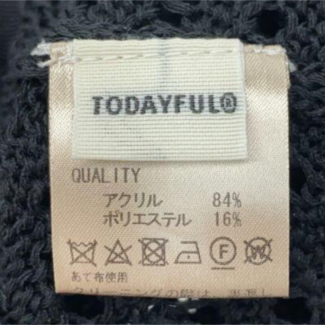 TODAYFUL(トゥデイフル)の値下げ！lace knit shirts 美品・完売品 レディースのトップス(ニット/セーター)の商品写真