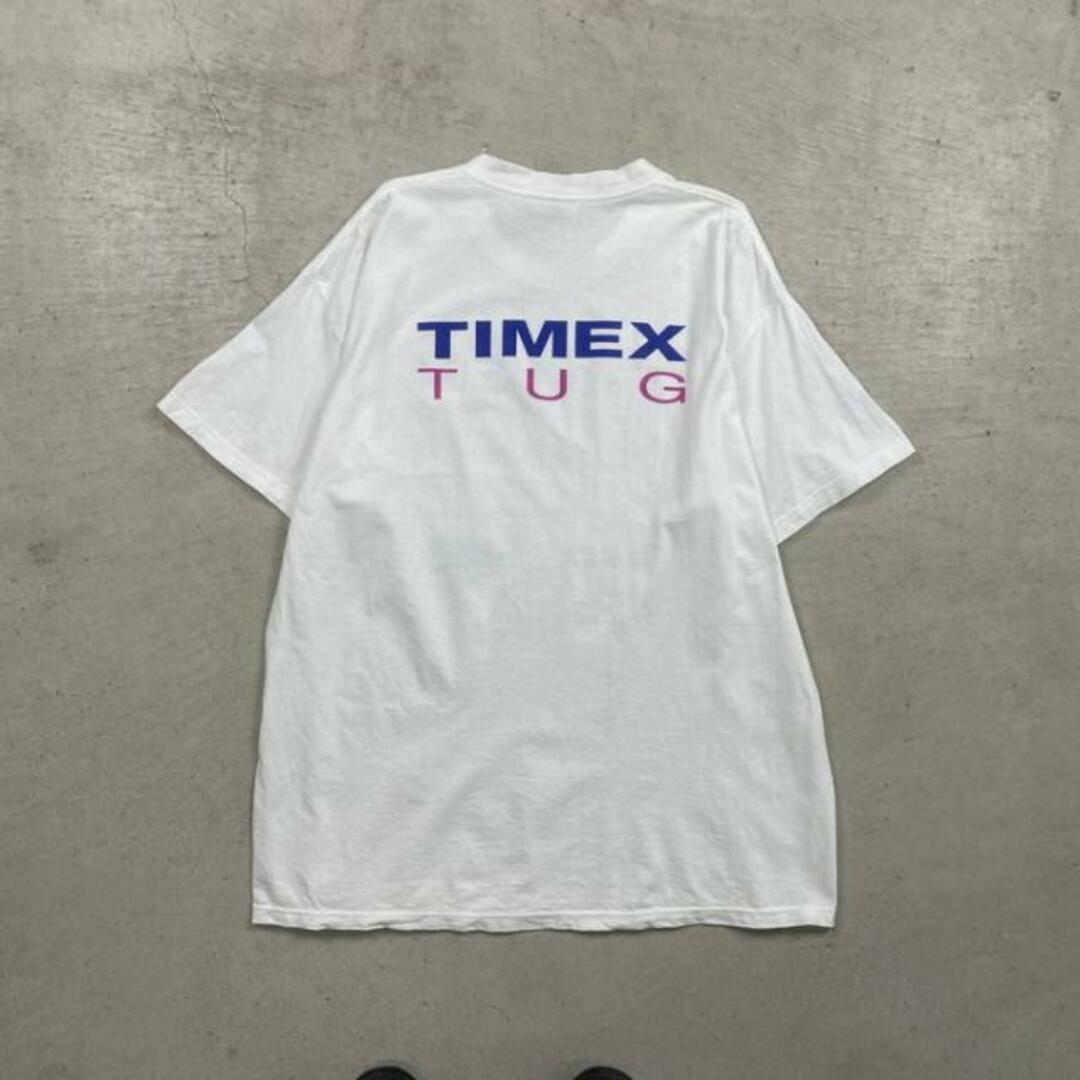 Lee(リー)の90年代 USA製 Lee リー TIMEX ロゴプリントTシャツ 企業ロゴプリント メンズXL メンズのトップス(Tシャツ/カットソー(半袖/袖なし))の商品写真