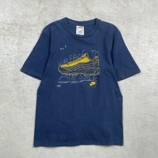 ナイキ(NIKE)のNIKE ナイキ AIR プリントTシャツ デザイン刺繍 メンズM相当(Tシャツ/カットソー(半袖/袖なし))