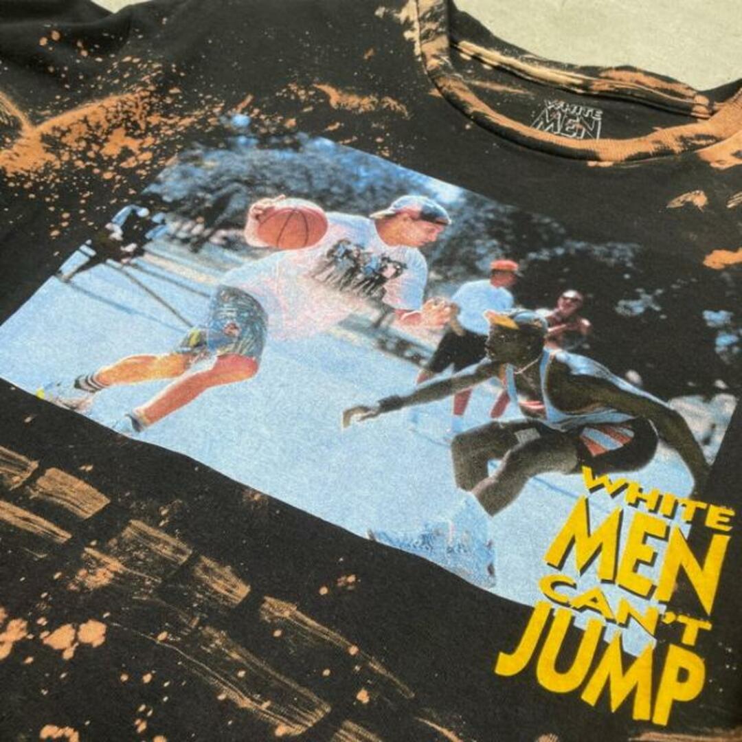 WHITE MEN CAN'T JUMP ハード・プレイ ムービーTシャツ フォトプリントT タイダイ染め メンズM メンズのトップス(Tシャツ/カットソー(半袖/袖なし))の商品写真