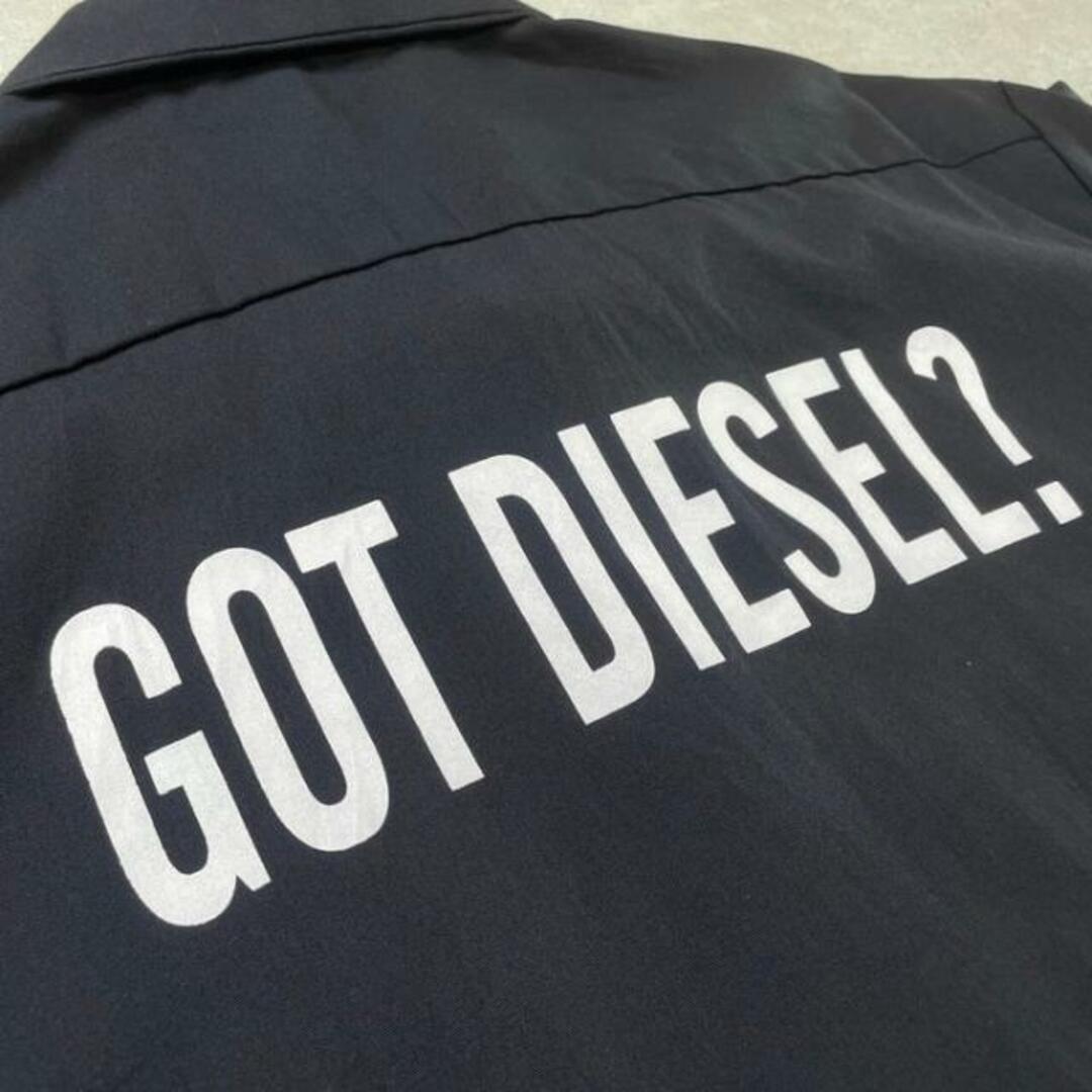 Dickies(ディッキーズ)のDickies ディッキーズ 半袖 ワークシャツ UTI カレッジロゴ刺繍 GOT DIESEL? メンズXL メンズのトップス(シャツ)の商品写真