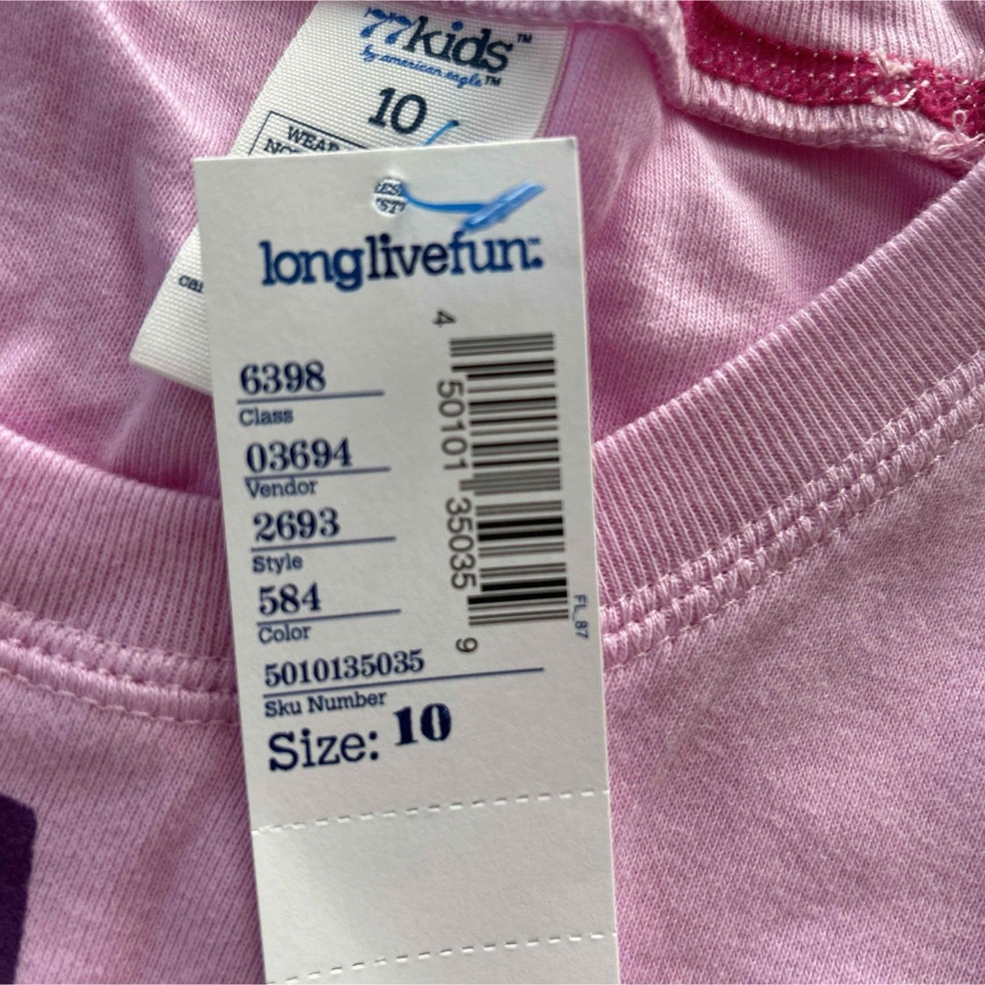Abercrombie&Fitch(アバクロンビーアンドフィッチ)のTシャツandパンツ　120 キッズ/ベビー/マタニティのキッズ服女の子用(90cm~)(Tシャツ/カットソー)の商品写真