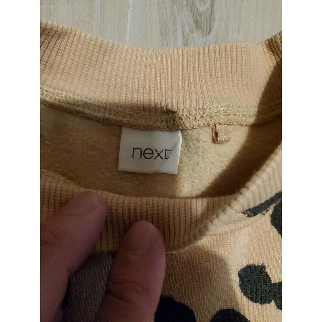 NEXT(ネクスト)のネクスト　ワンピース　トレーナー　キッズ キッズ/ベビー/マタニティのキッズ服女の子用(90cm~)(ワンピース)の商品写真