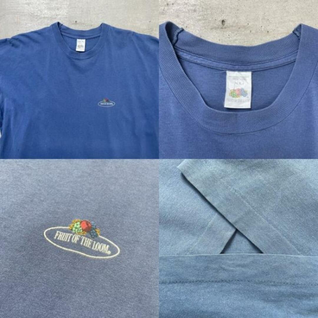 90年代 FRUIT OF THE LOOM プリントロゴ Tシャツ シングルステッチ メンズL メンズのトップス(Tシャツ/カットソー(半袖/袖なし))の商品写真