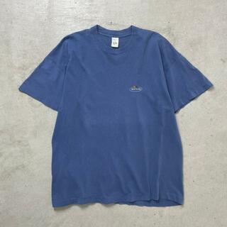 90年代 FRUIT OF THE LOOM プリントロゴ Tシャツ シングルステッチ メンズL(Tシャツ/カットソー(半袖/袖なし))