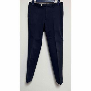 スーツカンパニー(THE SUIT COMPANY)のスーツセレクトネイビーコットンスラックス73  春夏ジャケットセットアップ等に(スラックス)