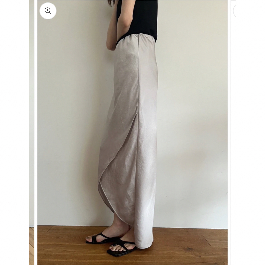 Alia curve design skirt カーブデザインスカート 新品 レディースのスカート(ロングスカート)の商品写真