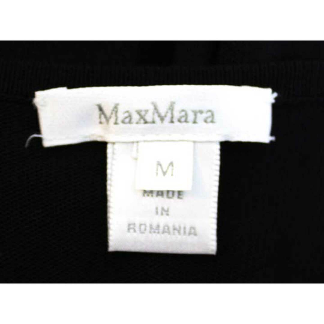 Max Mara(マックスマーラ)の【夏物 新入荷】☆Max Mara/マックスマーラ☆ノースリーブニット/ニット/セーター/無地 ブラック/黒 レディース M【中古】春夏 415042 レディースのトップス(ニット/セーター)の商品写真