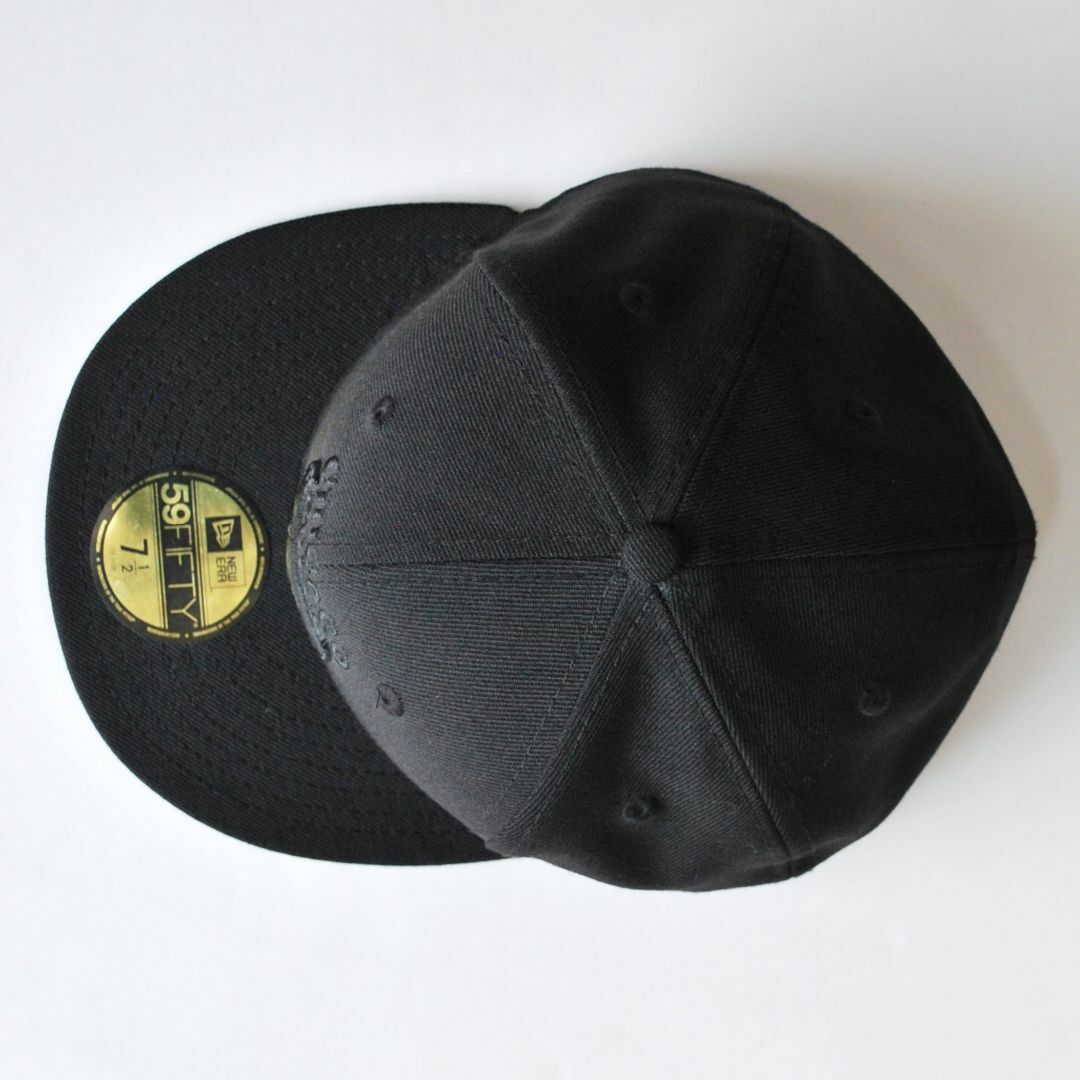 NEW ERA(ニューエラー)の別注 NEWERA x NBA コラボ 59FIFTY シカゴブルズ ブラック メンズの帽子(キャップ)の商品写真
