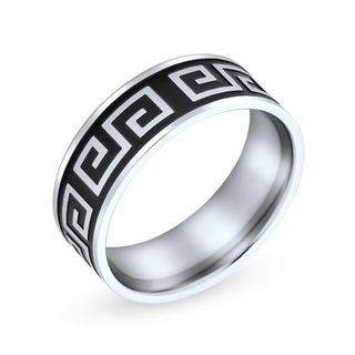 色:SilverTone_指輪のサイズ:20Bling Jewelry 人の(その他)