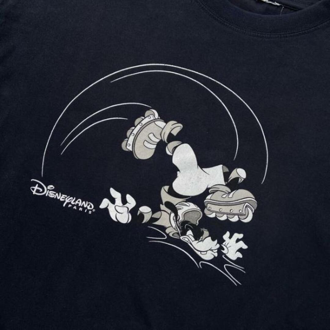 DISNEY LAND PARIS ディズニー グーフィー キャラクタープリントTシャツ メンズXL相当 メンズのトップス(Tシャツ/カットソー(半袖/袖なし))の商品写真