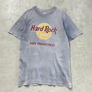 90年代 USA製 HARD ROCK CAFE SAN FRANCISCO ハードロックカフェ プリントTシャツ メンズM(Tシャツ/カットソー(半袖/袖なし))