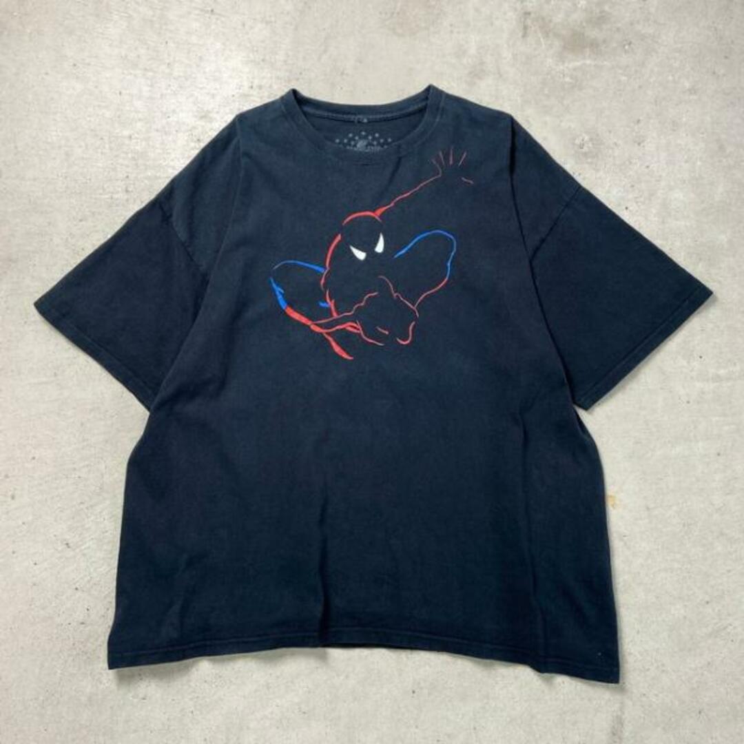 UNIVERSAL STUDIOS SPIDER-MAN スパイダーマン キャラクタープリントTシャツ メンズXXL メンズのトップス(Tシャツ/カットソー(半袖/袖なし))の商品写真