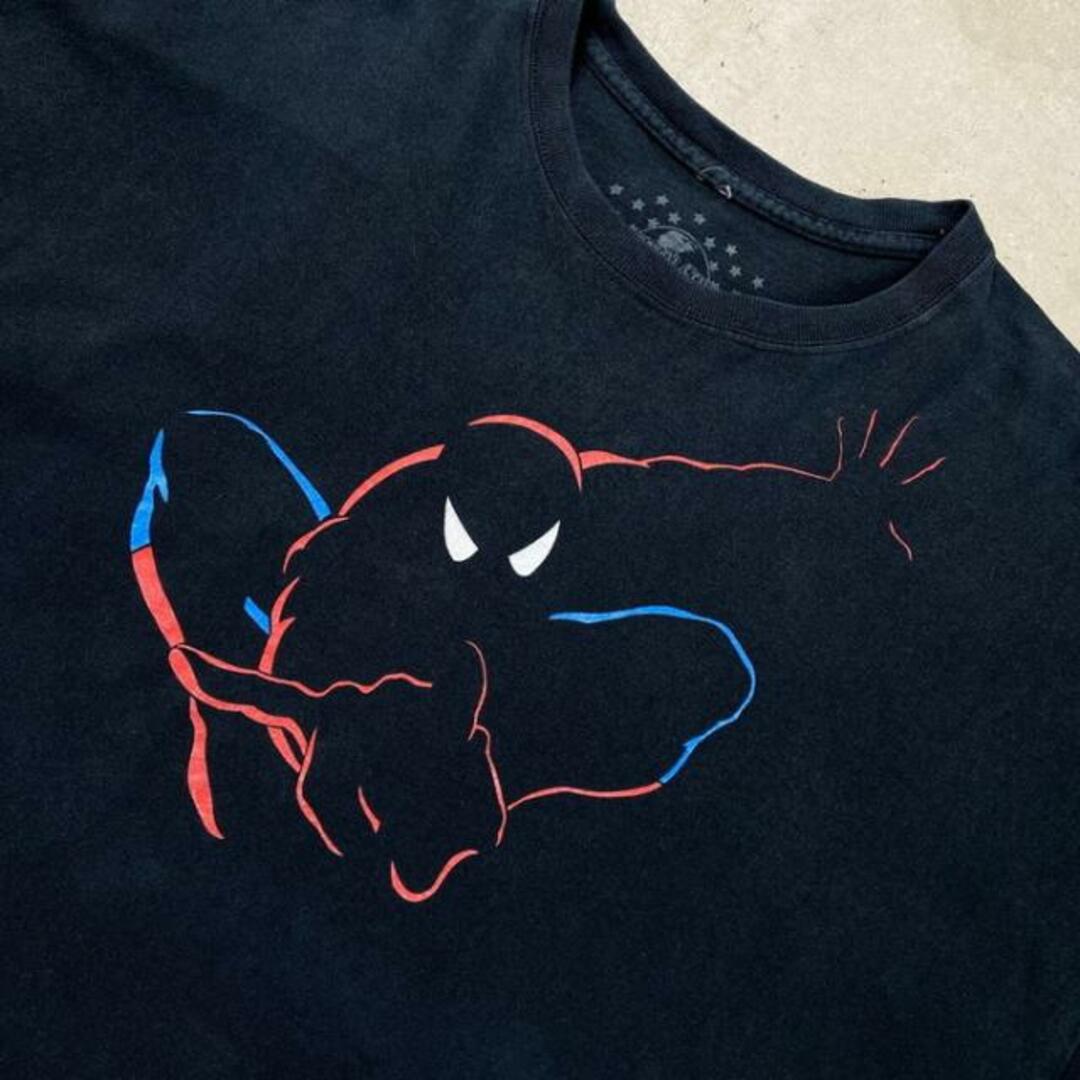 UNIVERSAL STUDIOS SPIDER-MAN スパイダーマン キャラクタープリントTシャツ メンズXXL メンズのトップス(Tシャツ/カットソー(半袖/袖なし))の商品写真