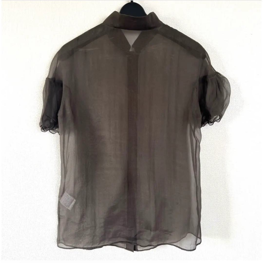 PROPORTION BODY DRESSING(プロポーションボディドレッシング)のBODY DRESSING Deluxe シルクトップス　38 レディースのトップス(シャツ/ブラウス(半袖/袖なし))の商品写真