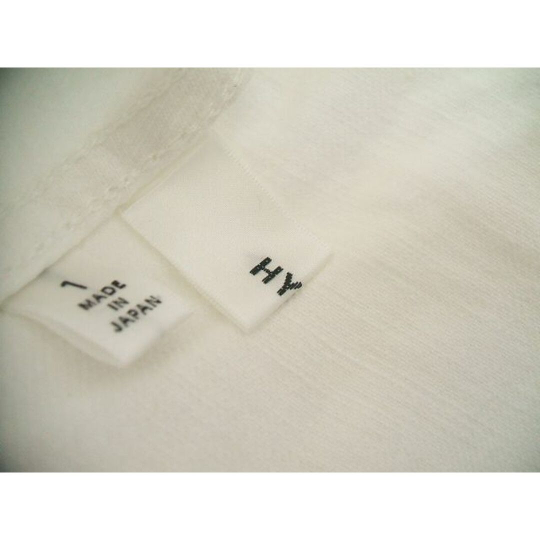 HYKE(ハイク)のHYKE デニムスカート サイズ1 ホワイト レディース ハイク【中古】0-0326M▲ レディースのスカート(その他)の商品写真