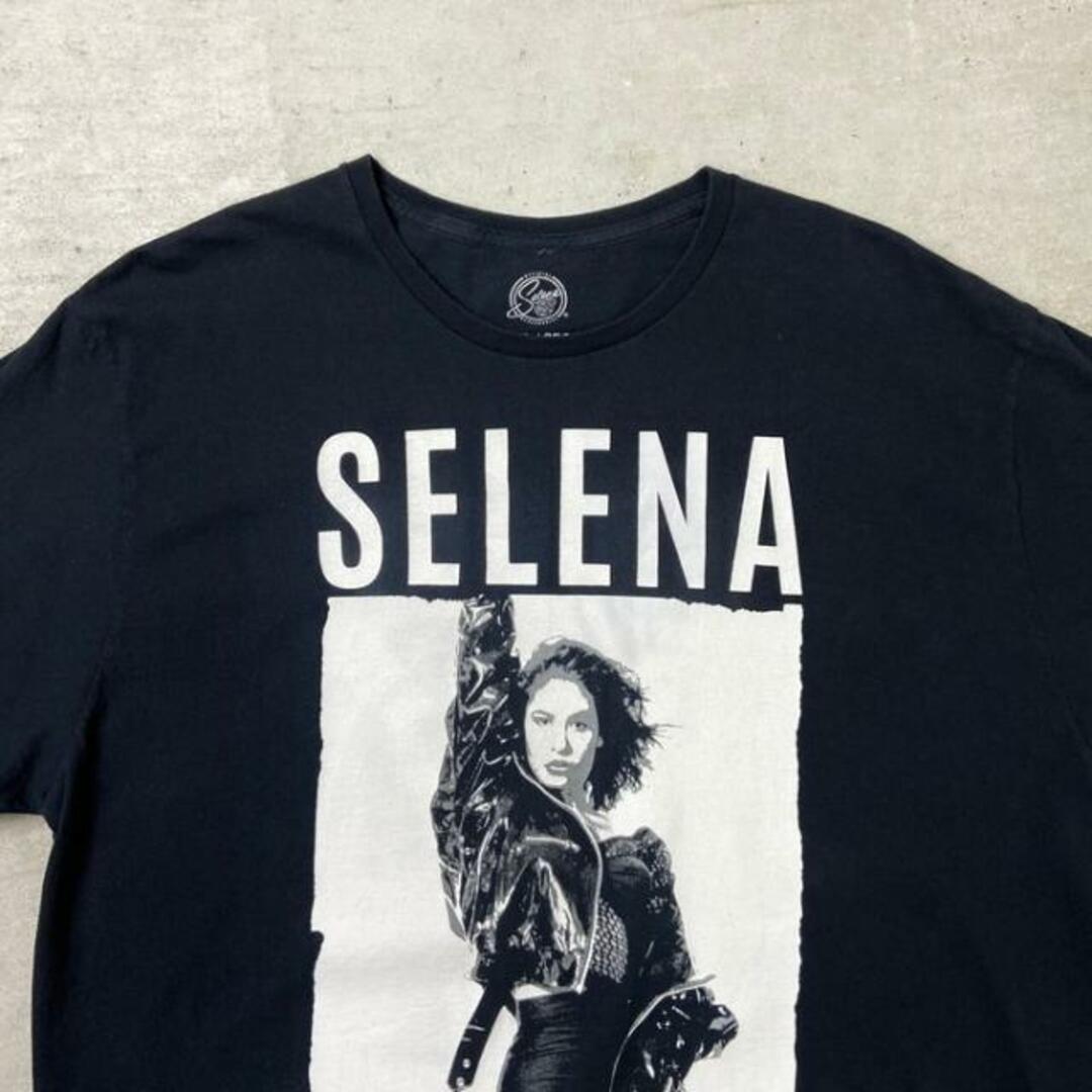 SELENA セレーナ アーティスト フォトプリント バンドTシャツ バンT メンズ2XL メンズのトップス(Tシャツ/カットソー(半袖/袖なし))の商品写真