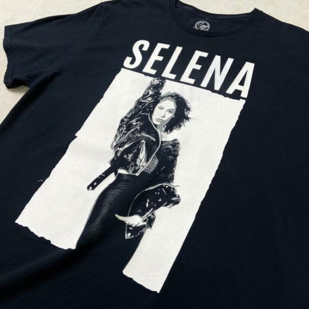SELENA セレーナ アーティスト フォトプリント バンドTシャツ バンT メンズ2XL メンズのトップス(Tシャツ/カットソー(半袖/袖なし))の商品写真