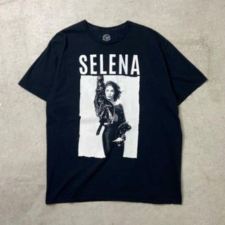 SELENA セレーナ アーティスト フォトプリント バンドTシャツ バンT メンズ2XL(Tシャツ/カットソー(半袖/袖なし))