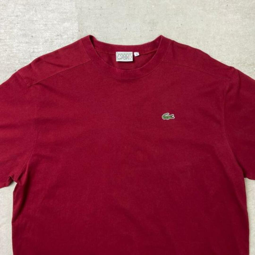 LACOSTE(ラコステ)の90年代 LACOSTE SPORT ラコステ ワンポイントロゴ Tシャツ メンズL メンズのトップス(ポロシャツ)の商品写真