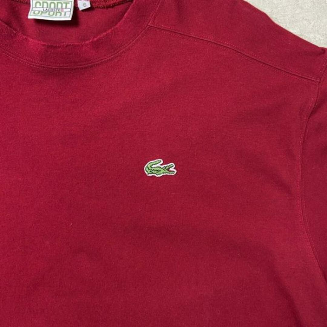 LACOSTE(ラコステ)の90年代 LACOSTE SPORT ラコステ ワンポイントロゴ Tシャツ メンズL メンズのトップス(ポロシャツ)の商品写真