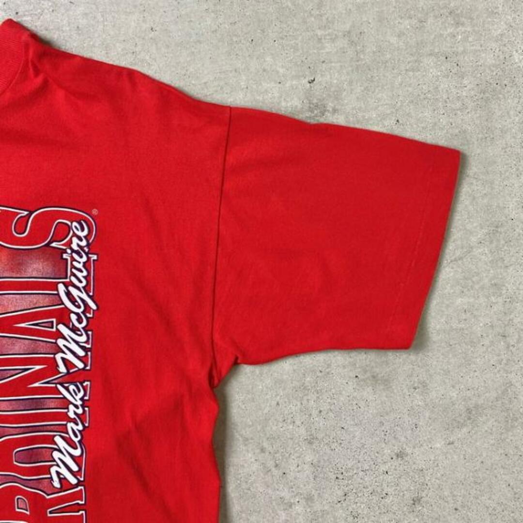 90年代 USA製 MLB St.Lois Cardinals マーク・マグワイア プリントTシャツ メンズXL メンズのトップス(Tシャツ/カットソー(半袖/袖なし))の商品写真