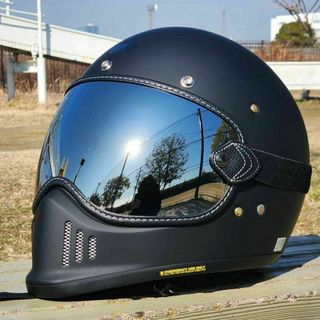 SHOEI EX-ZERO 専用設計　ゴーグル　シルバーミラー　シールド(ヘルメット/シールド)